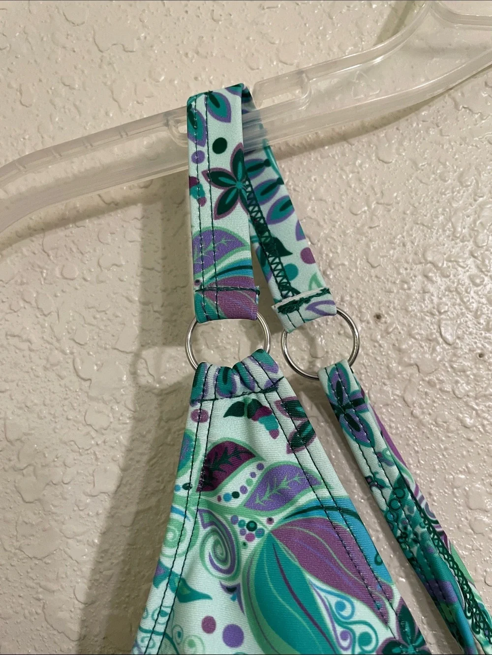 Cupshe green print tankini